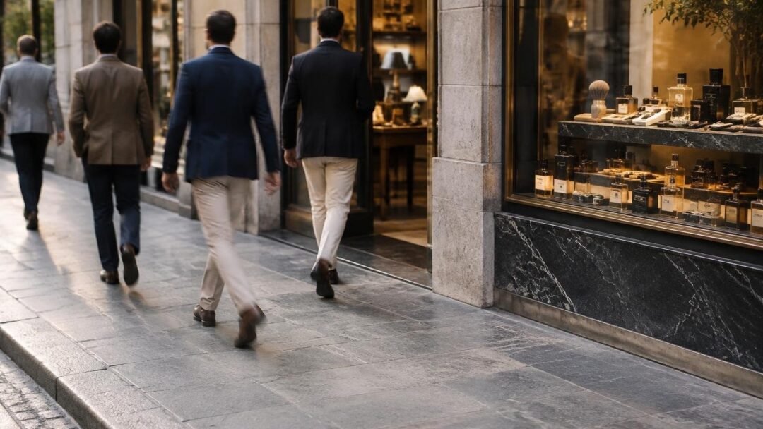 Come gli uomini italiani spendono per il grooming e il profumo
