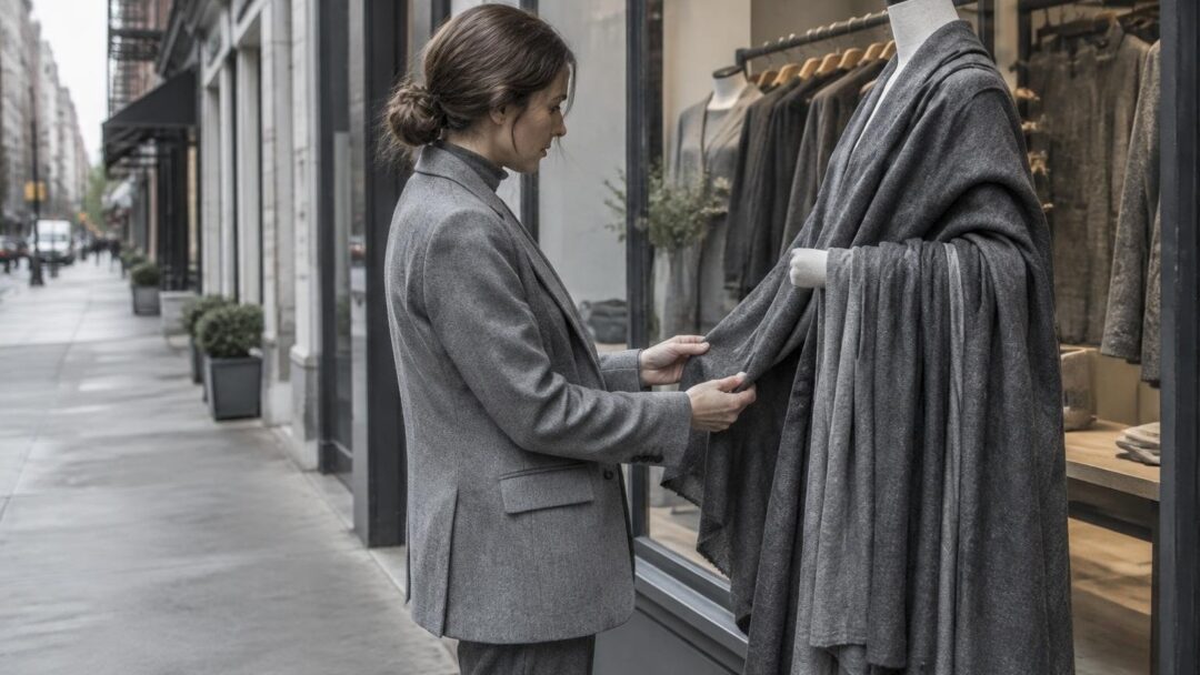 Come riproporre il total grey di Jessica Biel con Michael Kors