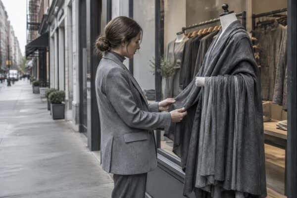 Come riproporre il total grey di Jessica Biel con Michael Kors