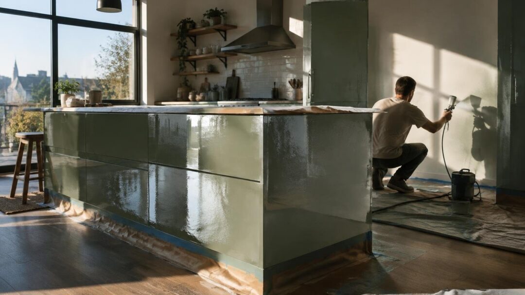 Come trasformare un mobile in laminato con vernice multisuperficie