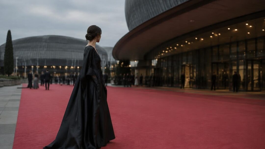 Gucci e Isabella Ferrari: look gessato al red carpet di Roma