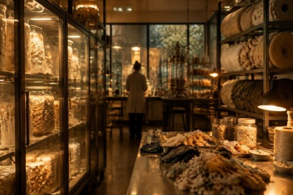 Nuovi filati eco: funghi, proteine vegetali e scarti tessili
