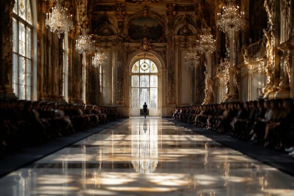 Paris Fashion Week 2026: look total black di Nell Burton e calendario Primavera-Estate 2027