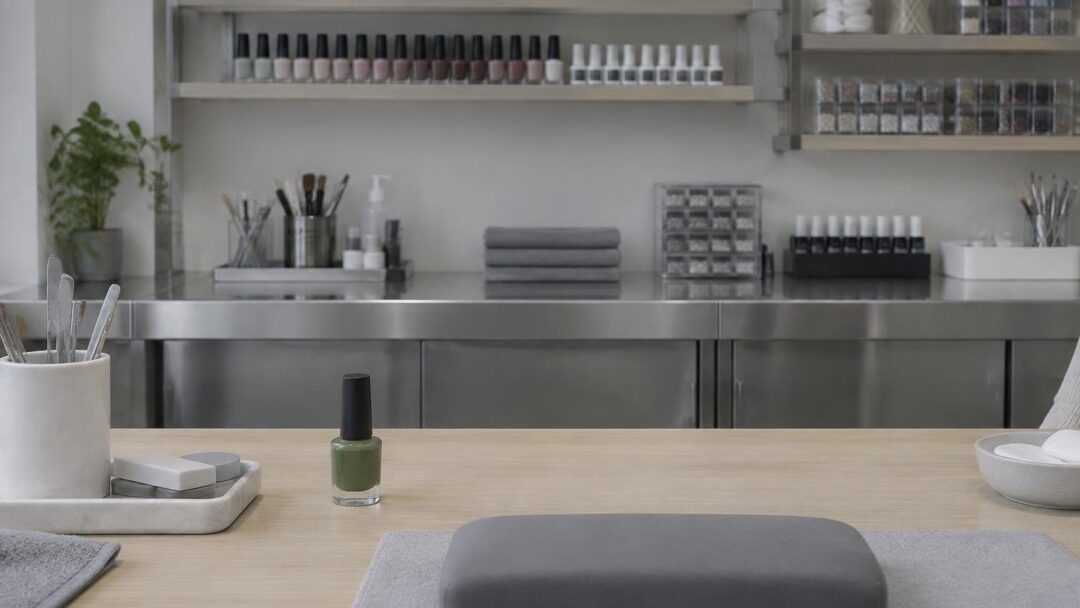 Smalti verdi di tendenza per la manicure autunnale