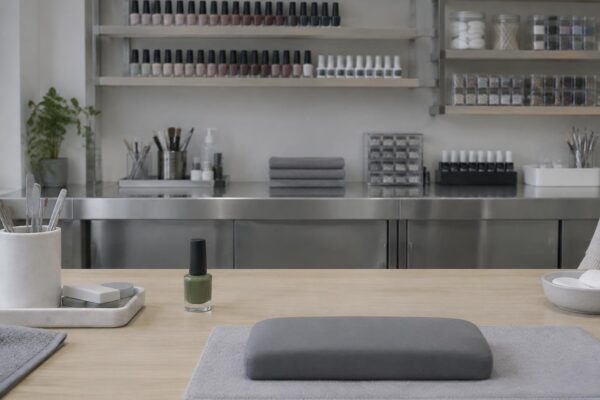 Smalti verdi di tendenza per la manicure autunnale