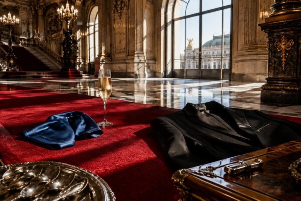 Stile reale al premio di Monte-Carlo: blu, nero e Chanel