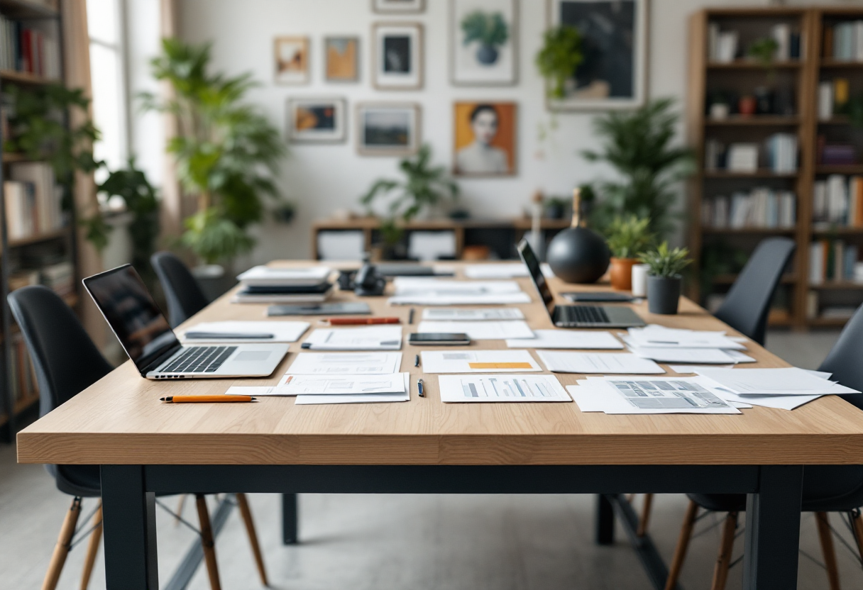 Generador de imágenes AI en acción con implicaciones legales