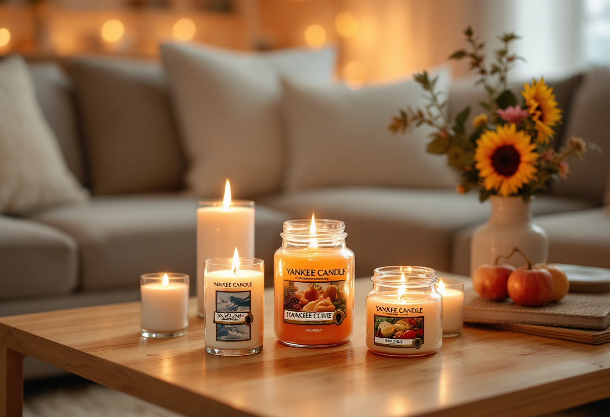 Velas Yankee Candle con sconto del 50%
