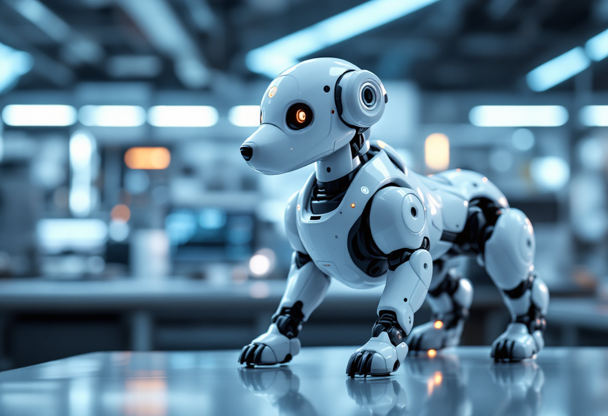 Luna, il cane robot che apprende come un essere umano