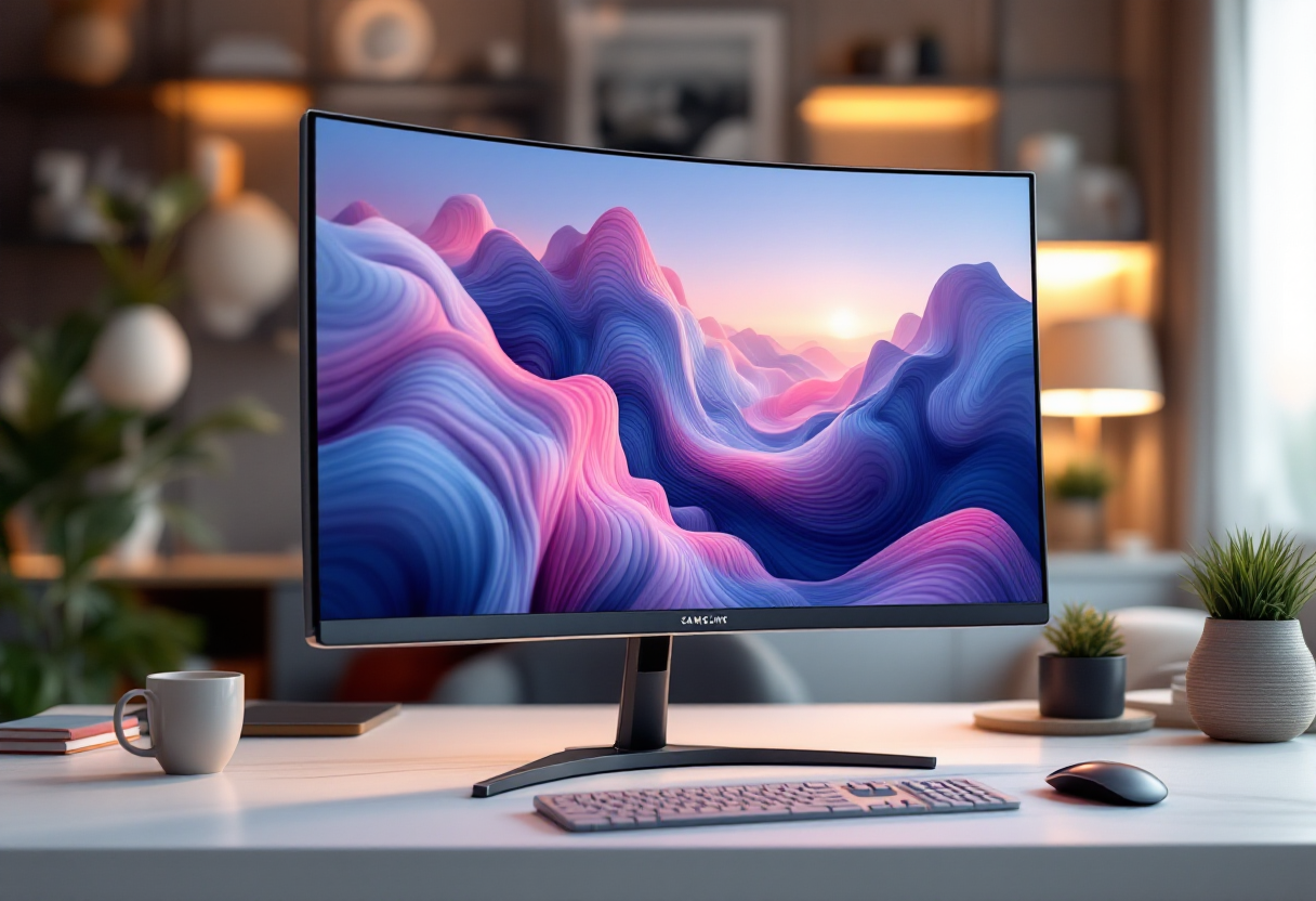 Monitor curvo Samsung Odyssey da 27 pollici in promozione