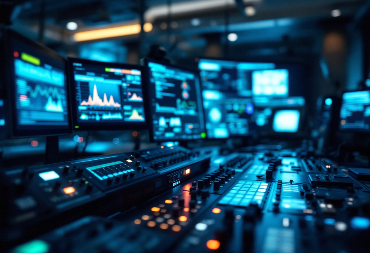 Tecnología de identificación biométrica en acción
