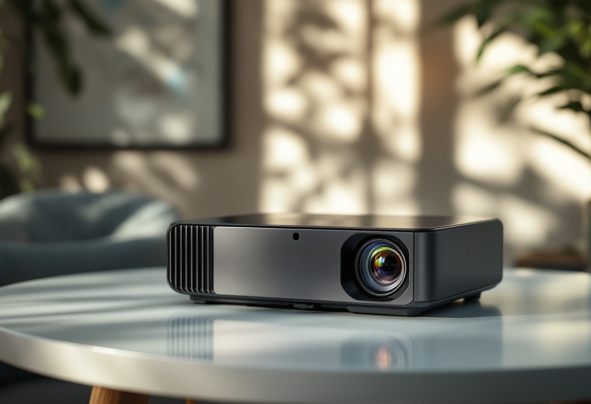 Proyector portátil Hisense C2 con tecnología TriChroma Laser