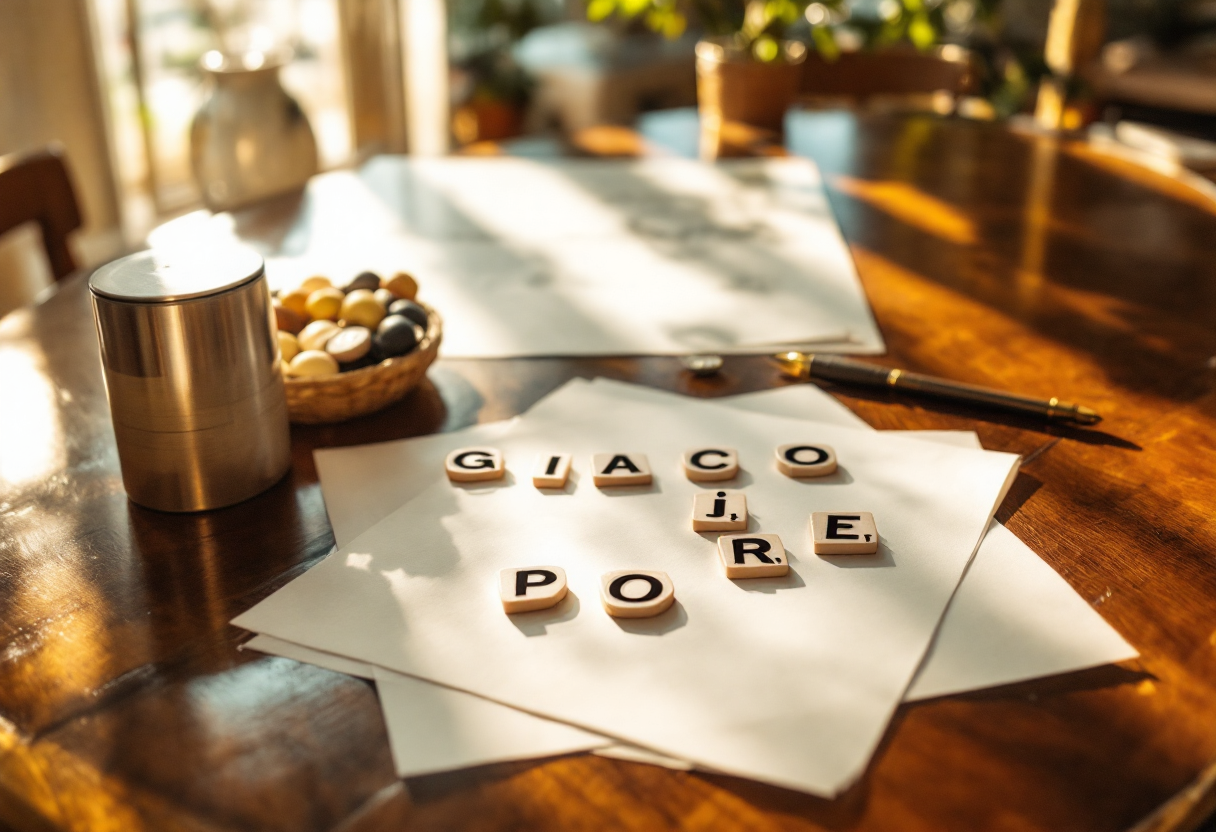 Giocatore che scopre strategie per Wordle