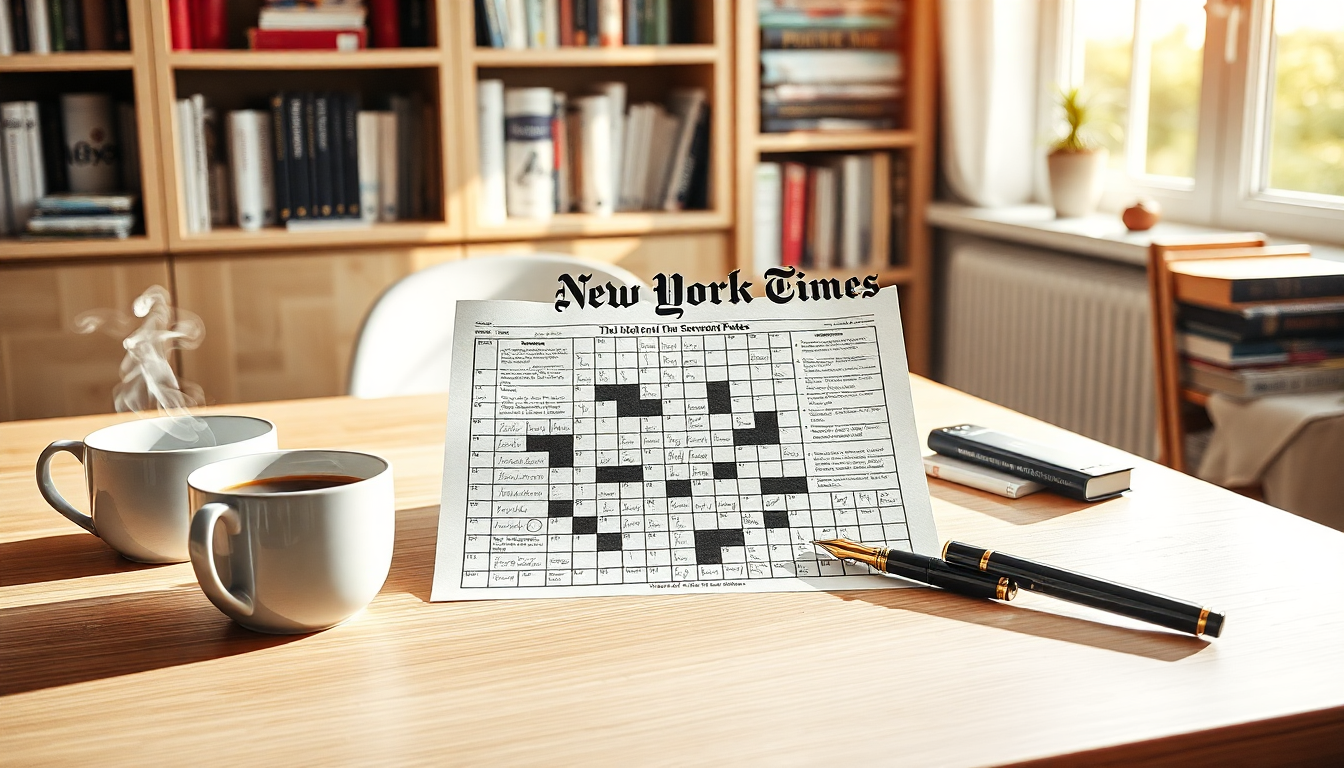 Descubre las soluciones del Mini Crossword del New York Times del 14 de junio de 2025