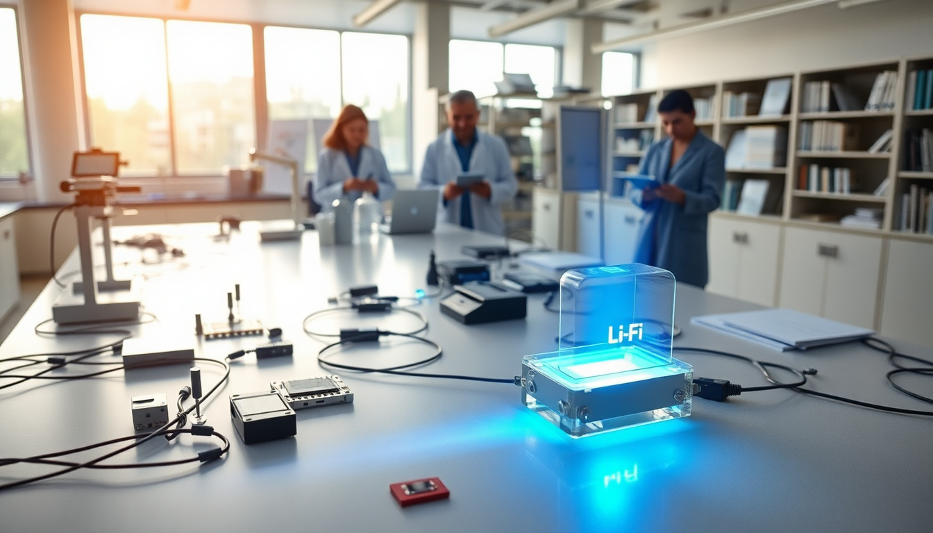 Innovaciones en Li-Fi: velocidad y seguridad en la comunicación óptica