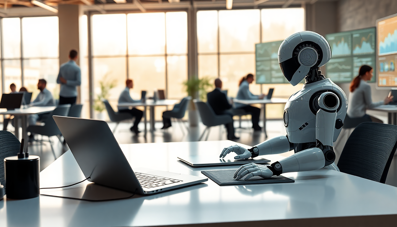 La influencia de la inteligencia artificial en el futuro del trabajo humano en 2025