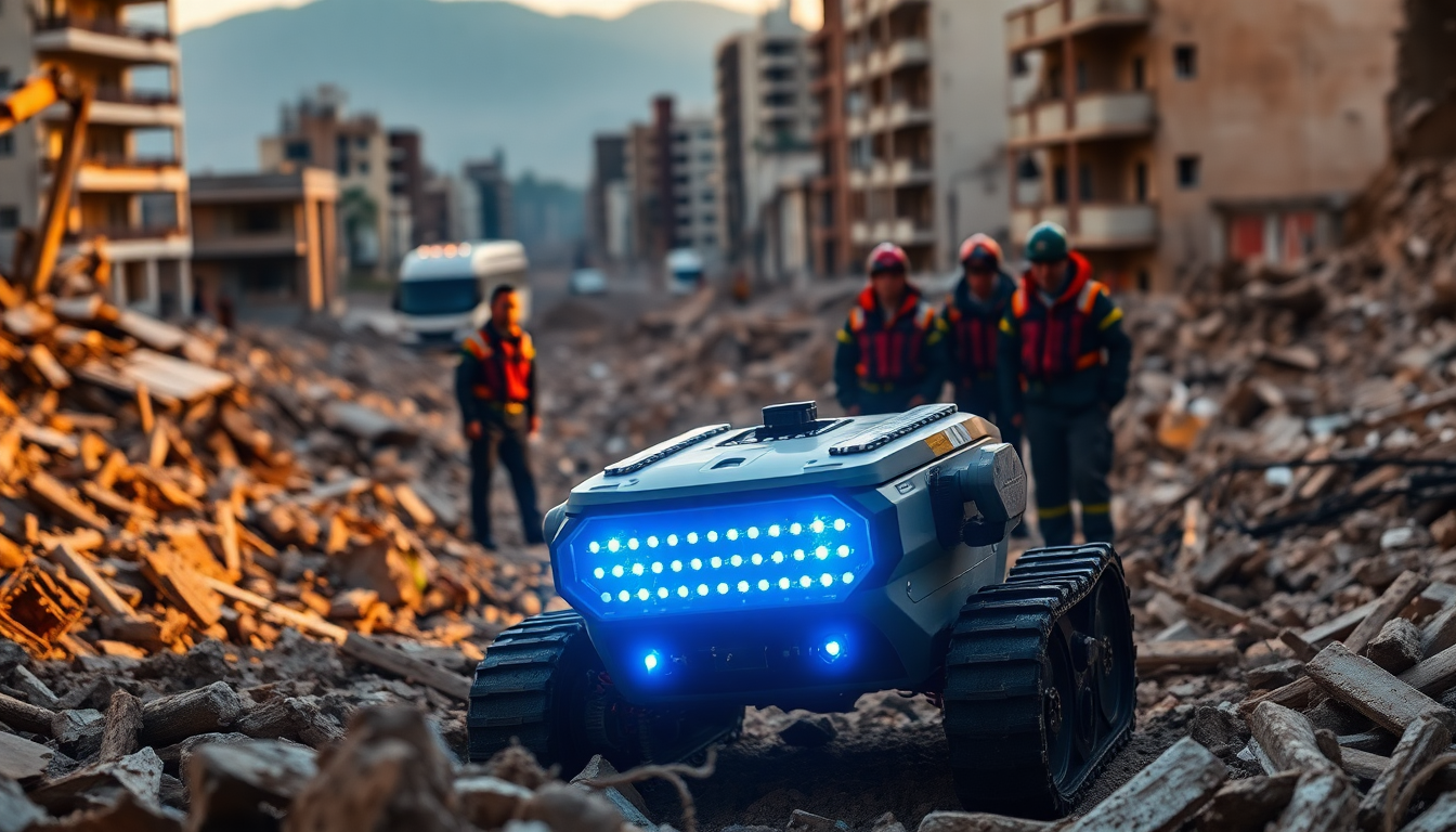 Las tecnologías innovadoras que transforman los rescates en desastres naturales en 2025