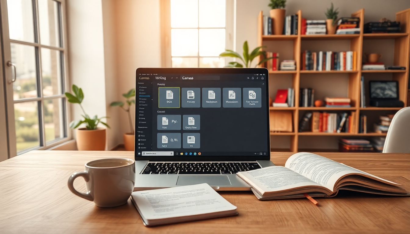 OpenAI mejora Canvas con nuevas funciones de exportación de archivos en 2025