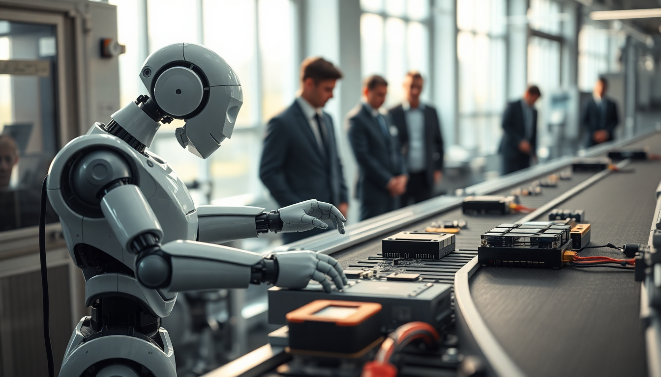 Robótica inteligente: avances en la fusión de AI y automatización