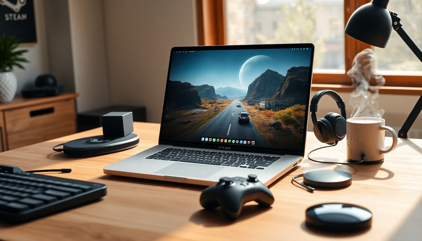 Steam mejora el rendimiento de juegos en Macs con chips Apple Silicon gracias a su nuevo cliente