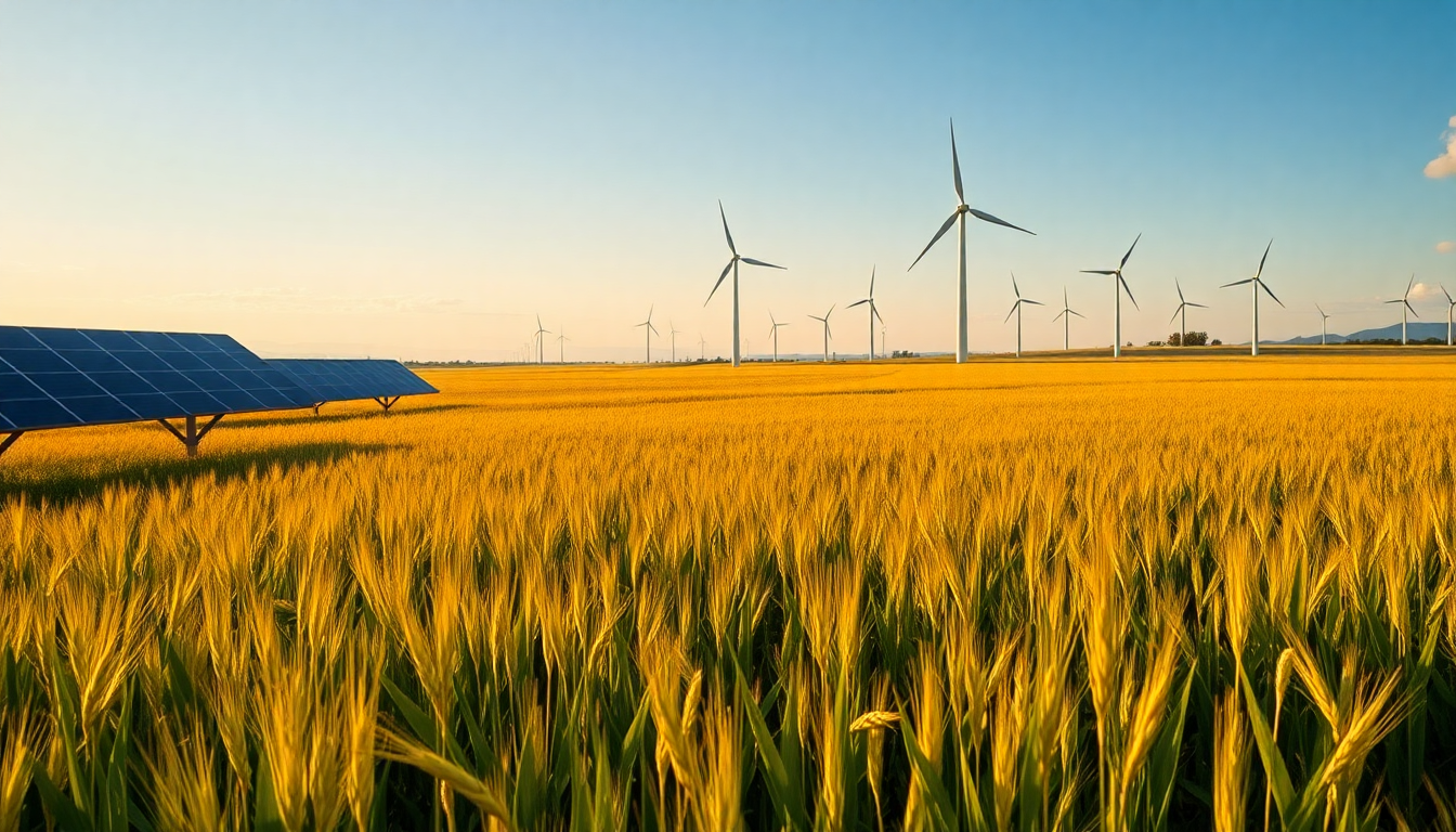 Cómo la energía renovable sostiene la economía agrícola en Estados Unidos
