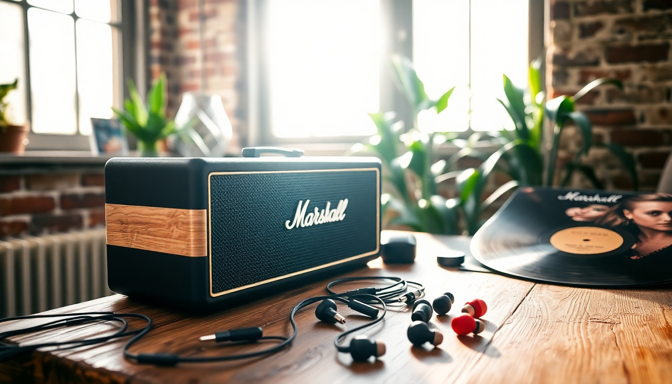 Descuentos destacados en dispositivos Marshall para música