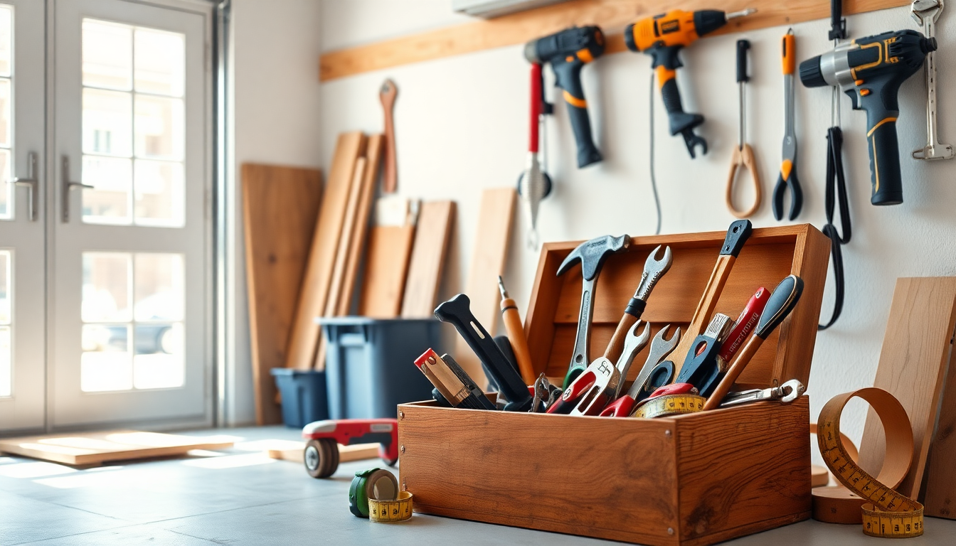 Herramientas imprescindibles para proyectos de mejora del hogar