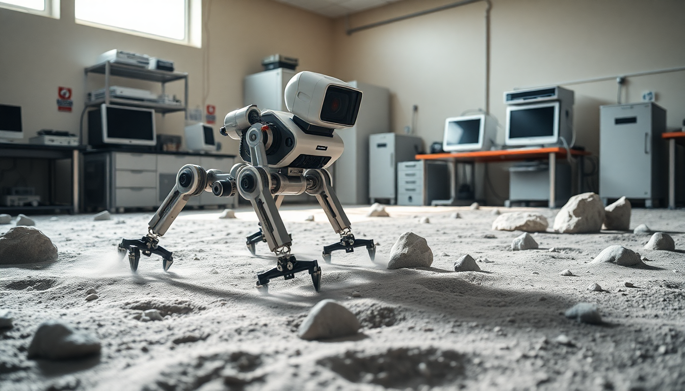 Innovaciones en la exploración lunar: robots y realidad virtual