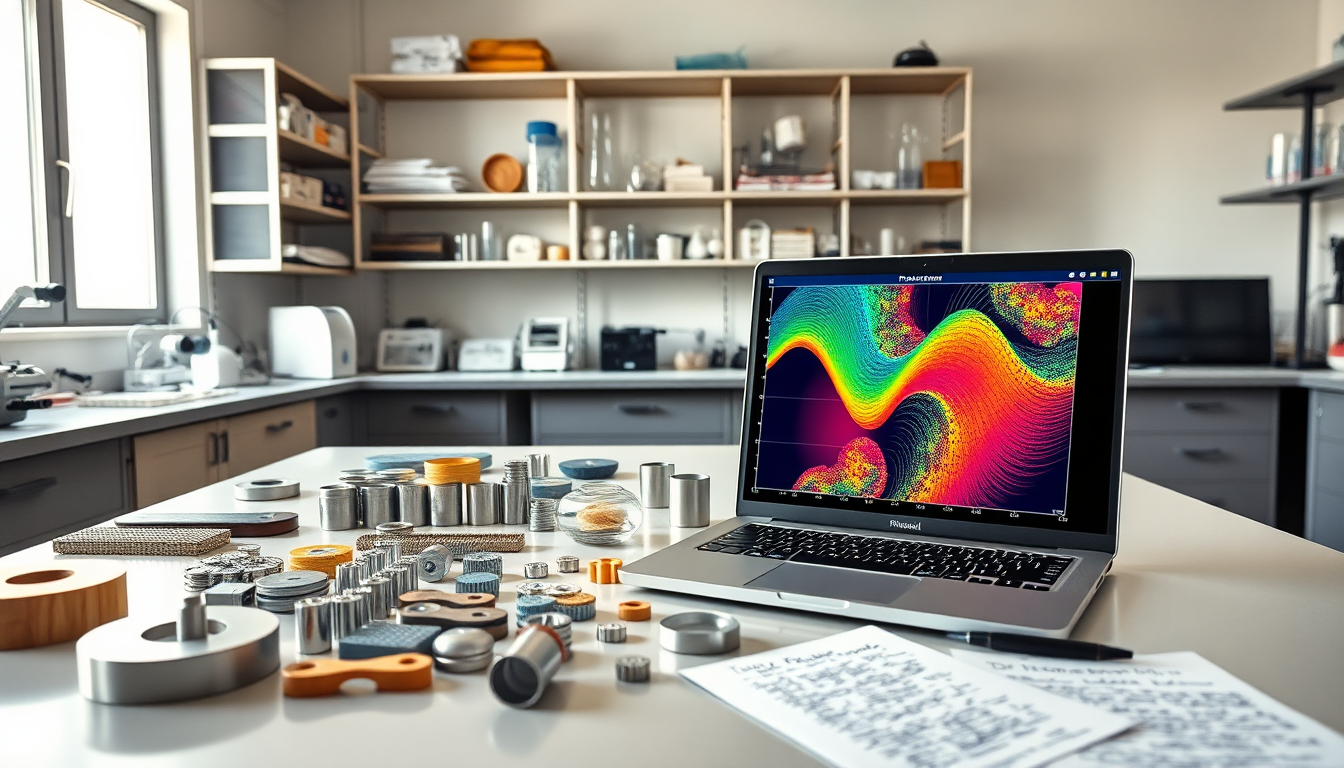 Innovador software para simulaciones de fracturas de materiales