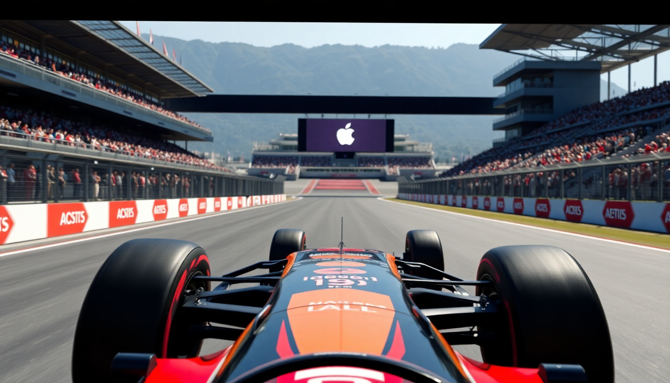 Posible nuevo hogar para la Fórmula 1 en servicios de streaming de Apple