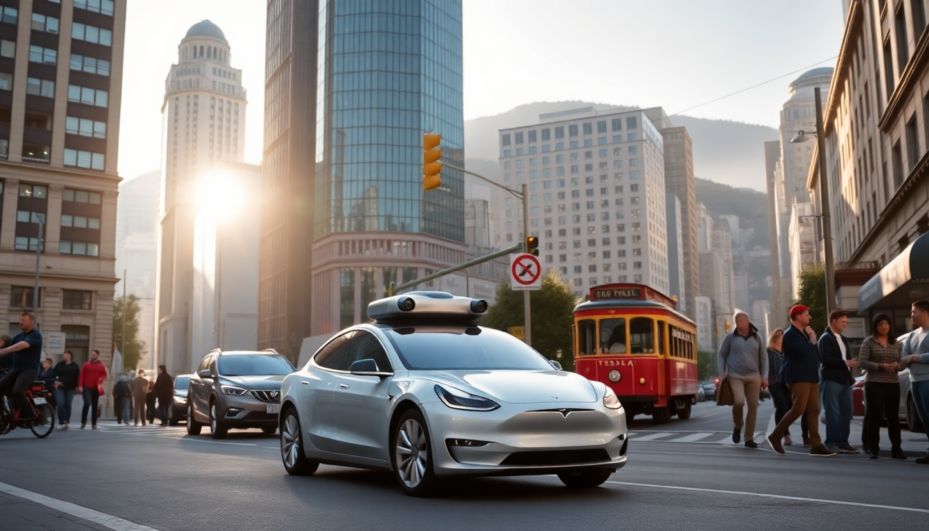 Tesla introduce un servicio de robotaxis restringido en San Francisco