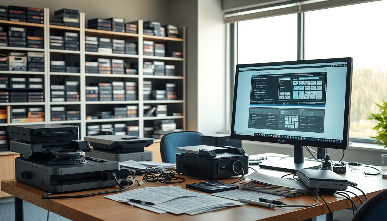 Transformación digital de archivos de la policía británica