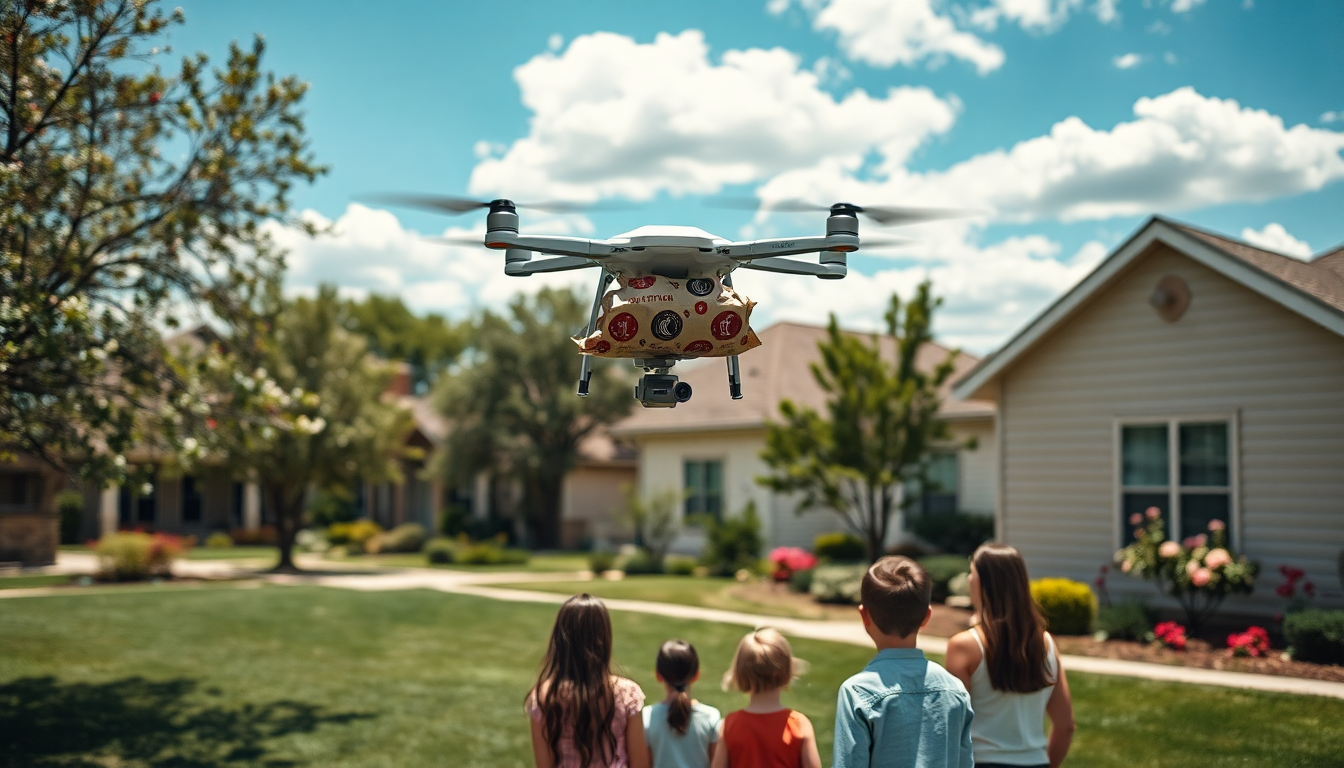 Chipotle implementa Zipotle: entrega de comida por dron en Texas