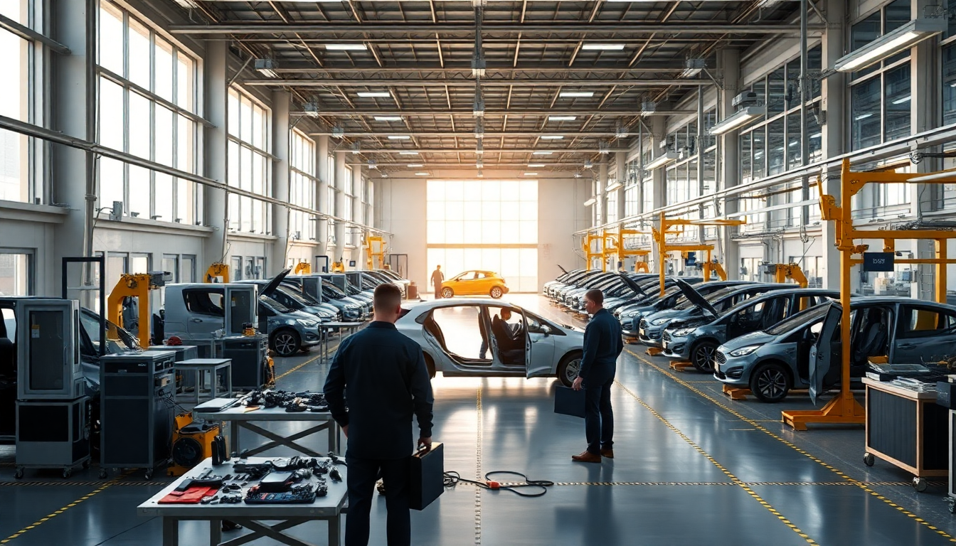 Innovación en la producción de EVs: el sistema modular de Ford