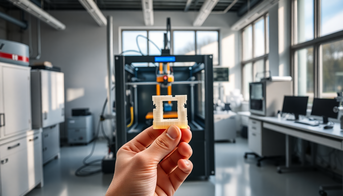 Nueva técnica para mejorar la resistencia de componentes impresos en 3D en la Universidad de Maine