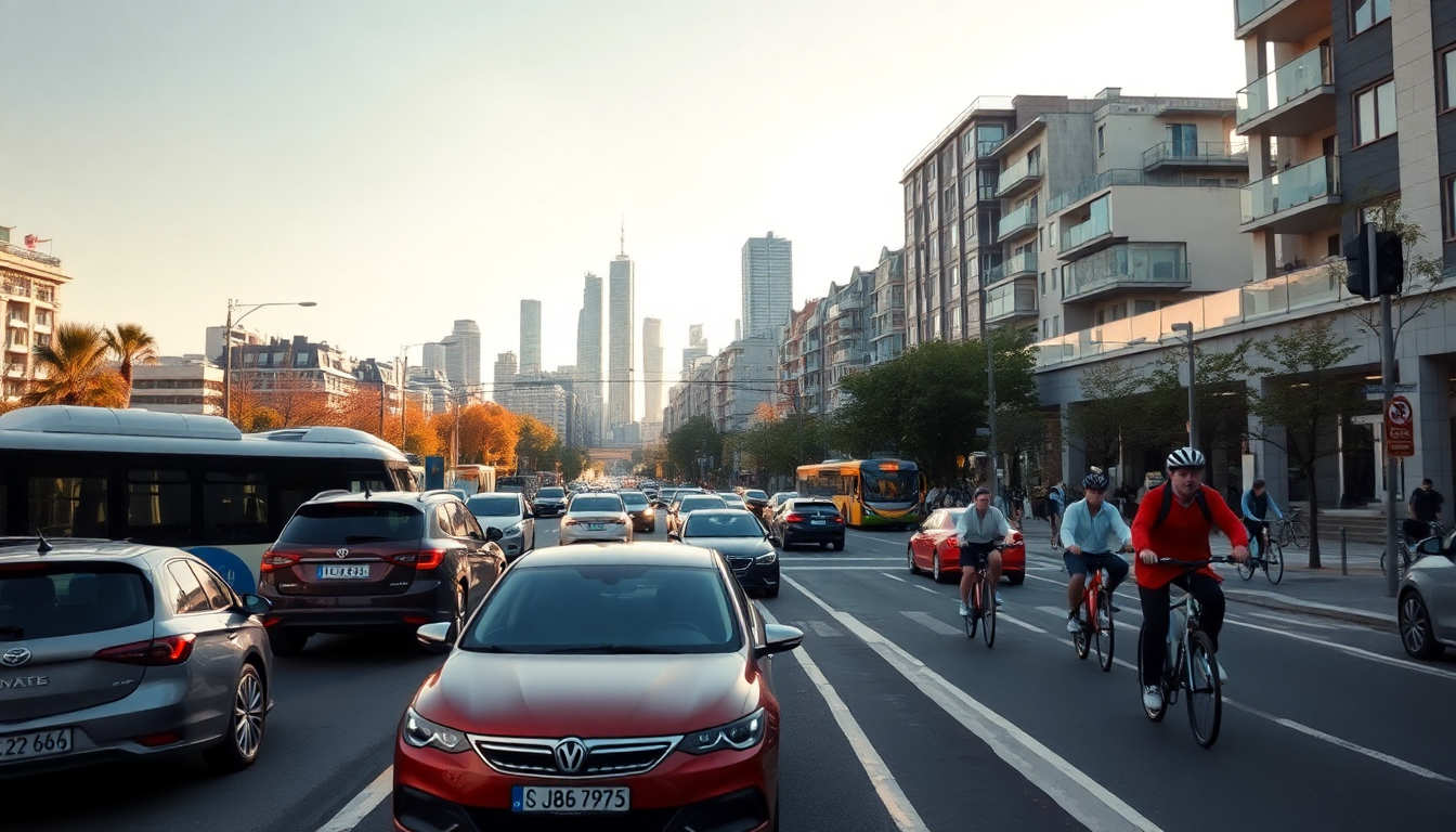 Soluciones innovadoras para problemas de tráfico en ciudades modernas