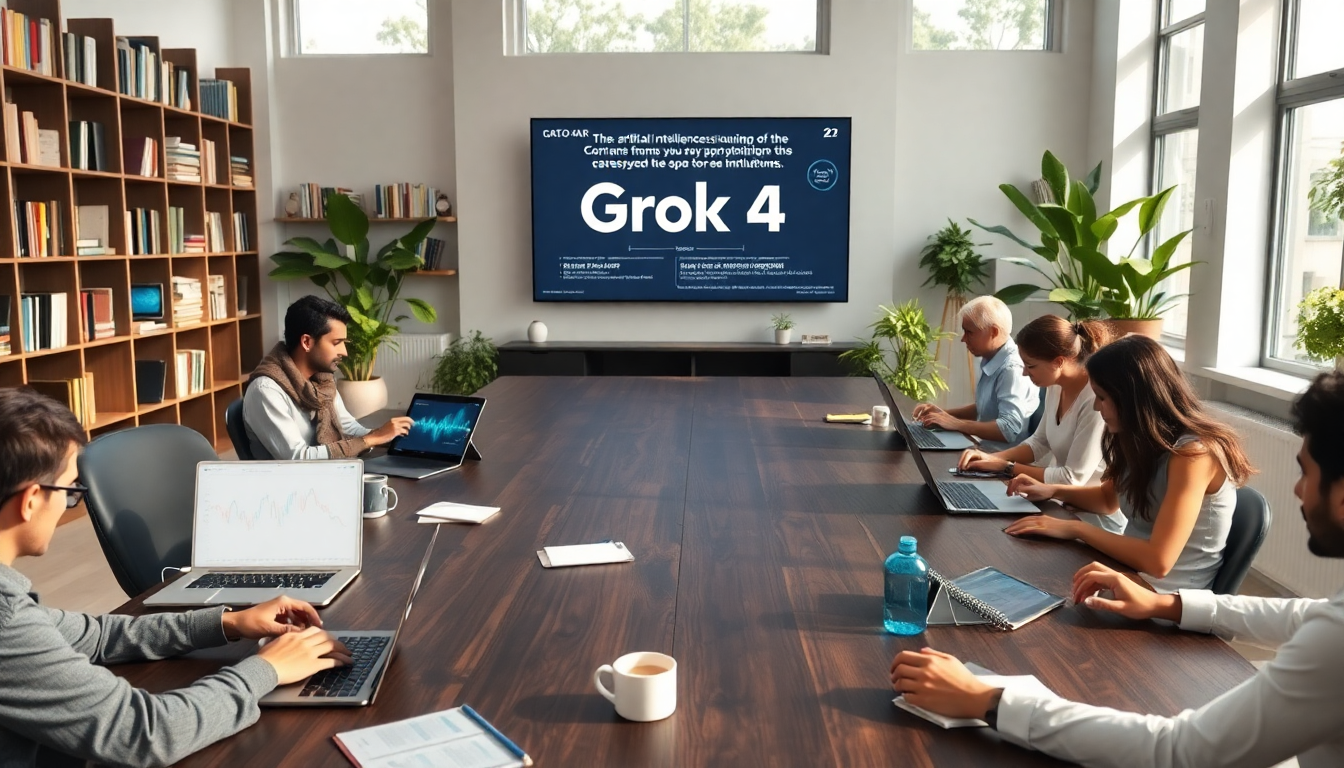 xAI lanza Grok 4 para competir con modelos avanzados de IA
