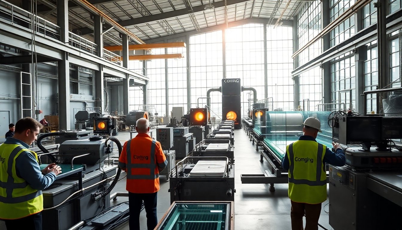 Apple y Corning: una alianza que transforma la producción de vidrio en Kentucky