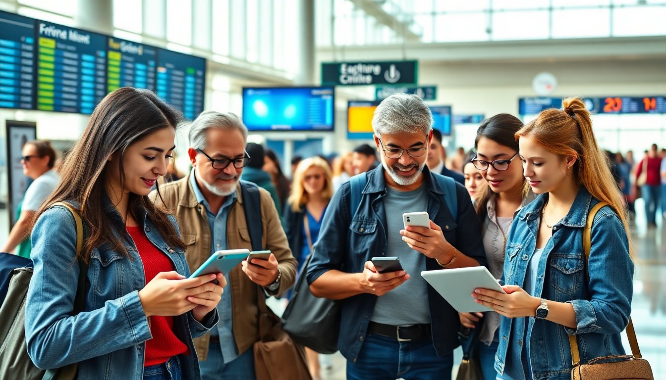 Crecimiento de eSIM para viajes: América del Norte a la cabeza