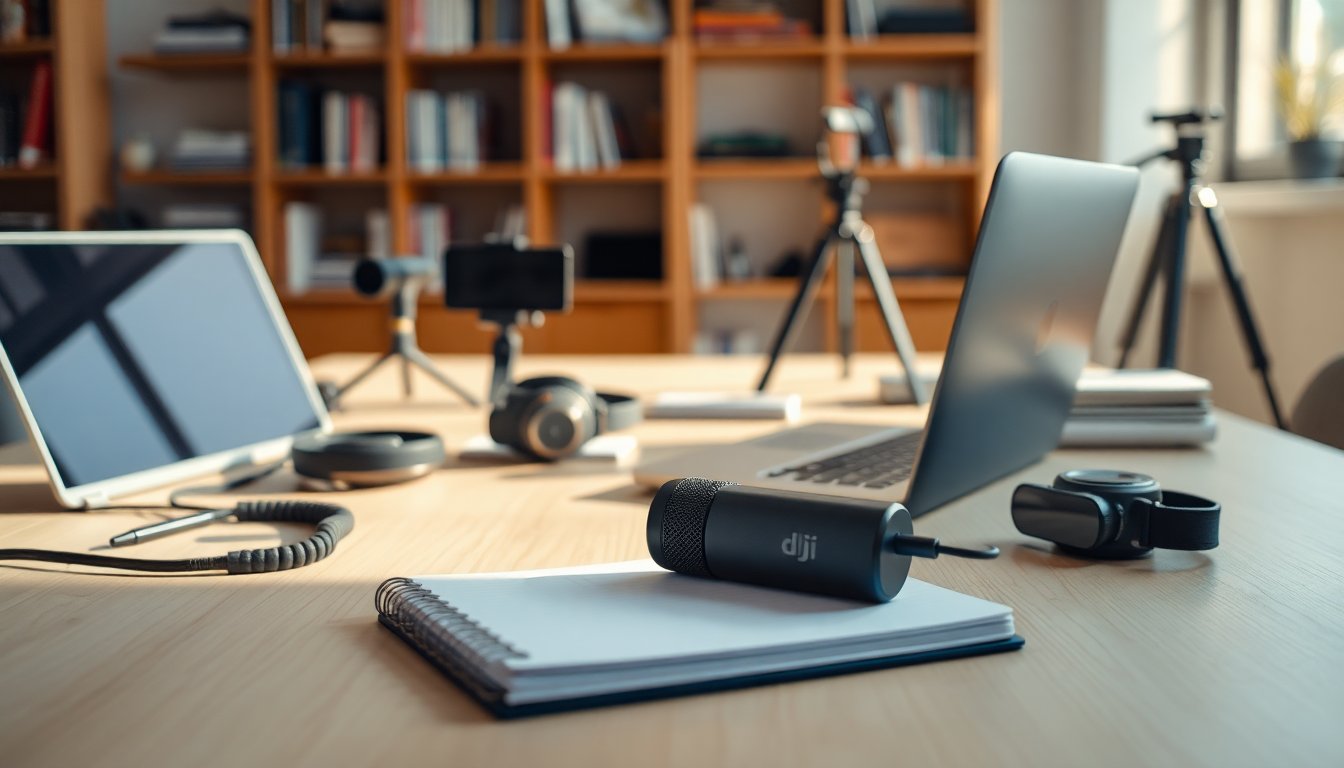Descubre por qué el DJI Mic Mini es el micrófono preferido de los creadores