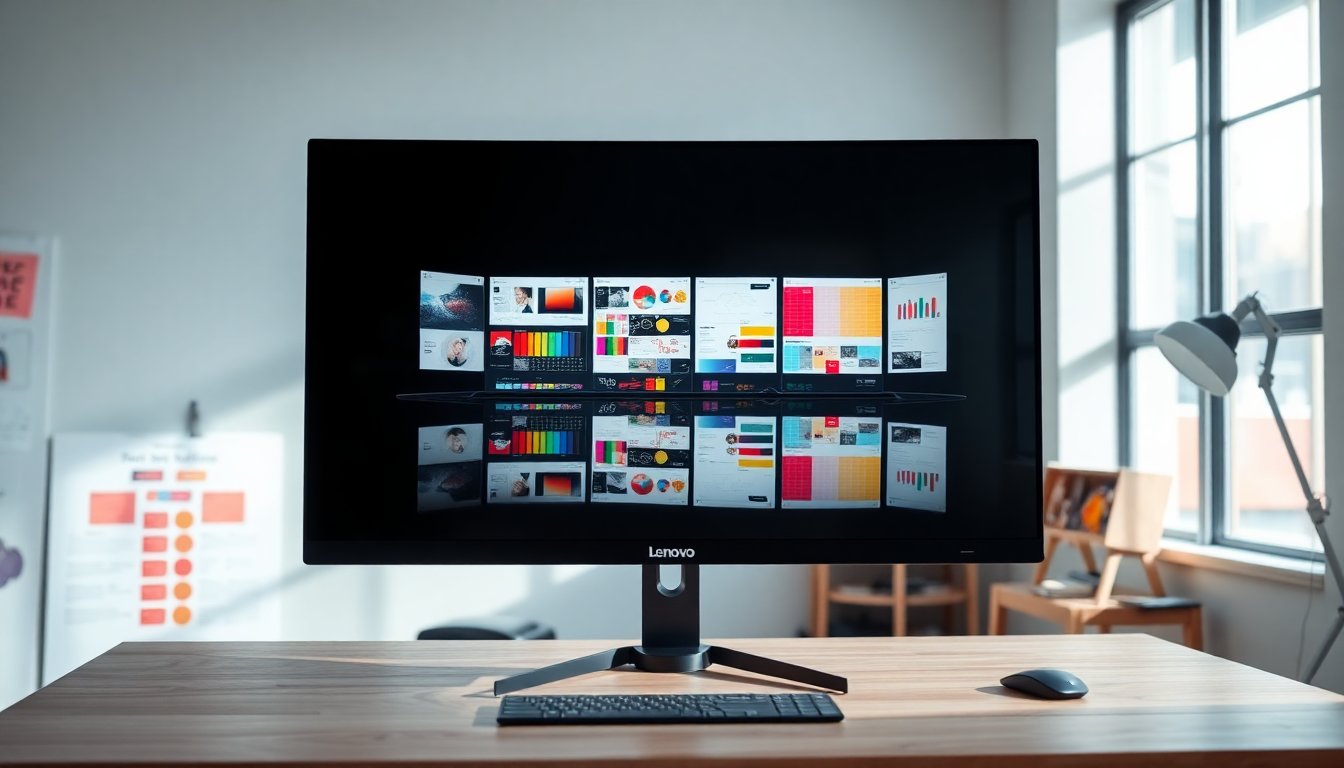Lenovo presenta el innovador monitor ThinkVision P40WD-40 para profesionales