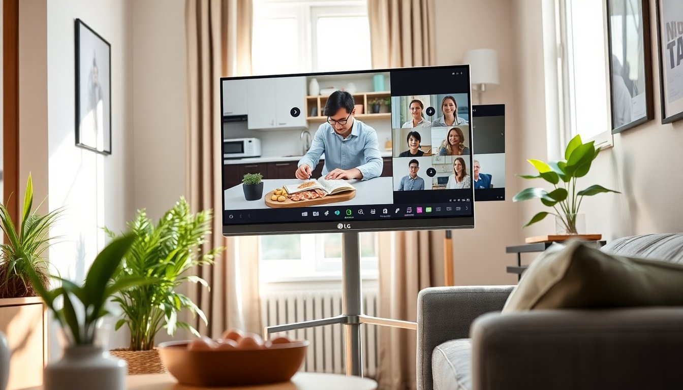 LG StanbyMe: la solución ideal para tareas en casa