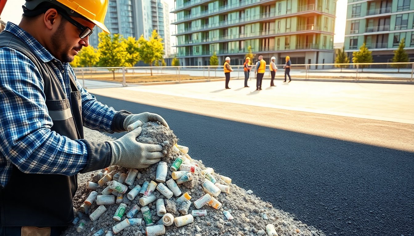 Reutilización de plásticos: pavimentos más fuertes y sostenibles