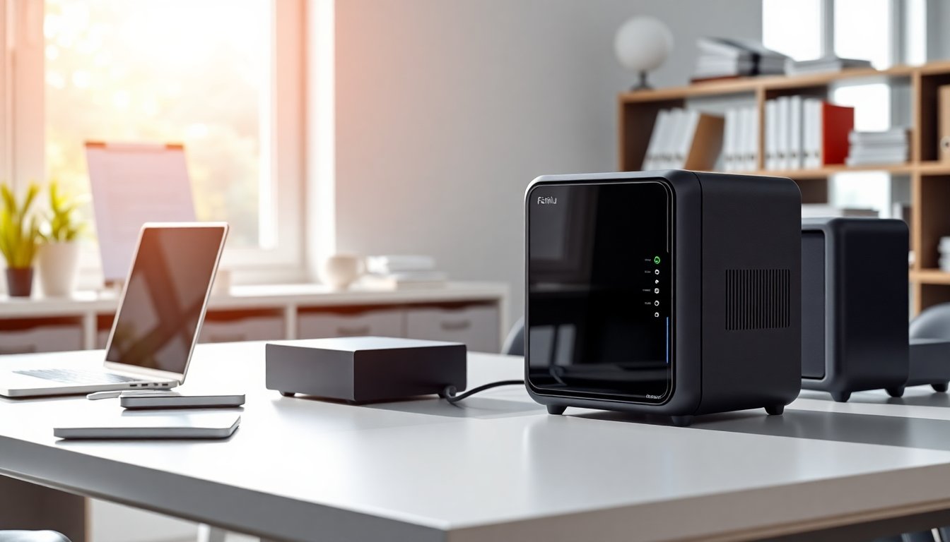 Revolucionando la seguridad de datos: NAS de Feiniu con UPS integrada