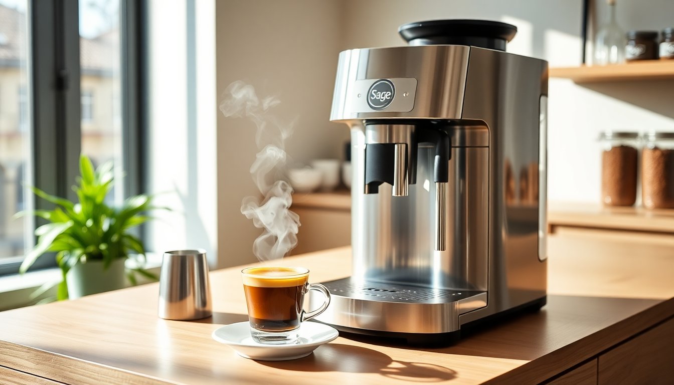 Sage lanza su innovadora máquina de espresso Oracle Dual Boiler