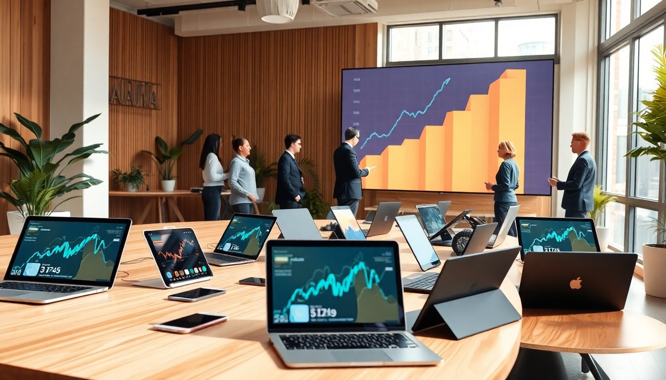 Análisis del crecimiento del mercado tecnológico en 2025