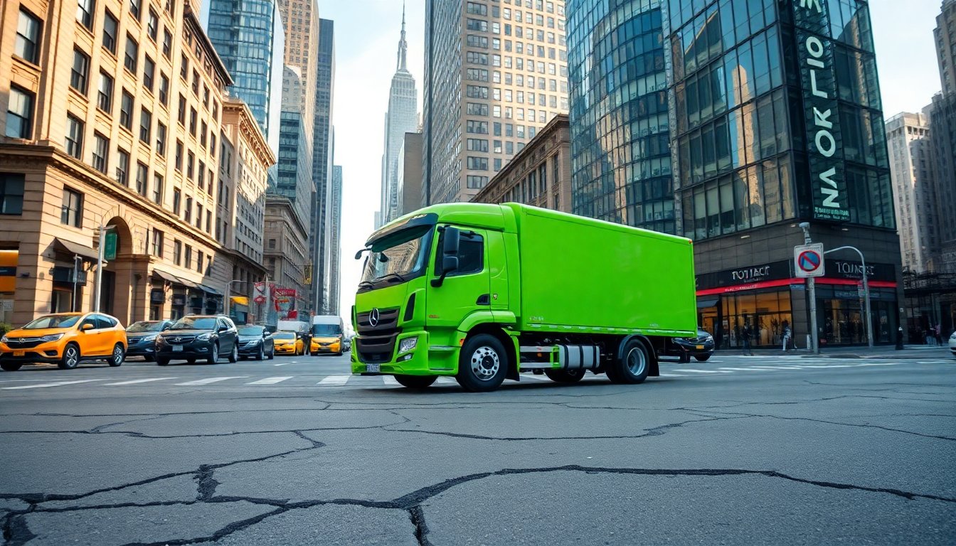 Camiones Eléctricos en Nueva York: ¿Desafío o Oportunidad para la Infraestructura?