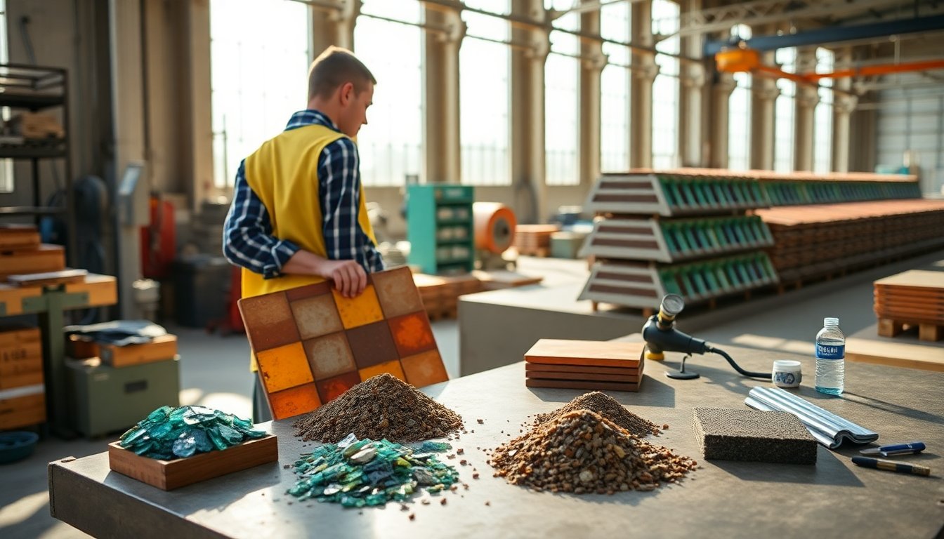 Desarrollo Sostenible de Azulejos de Techo en Australia: Innovación con Cenizas de Carbón y Vidrio Reciclado