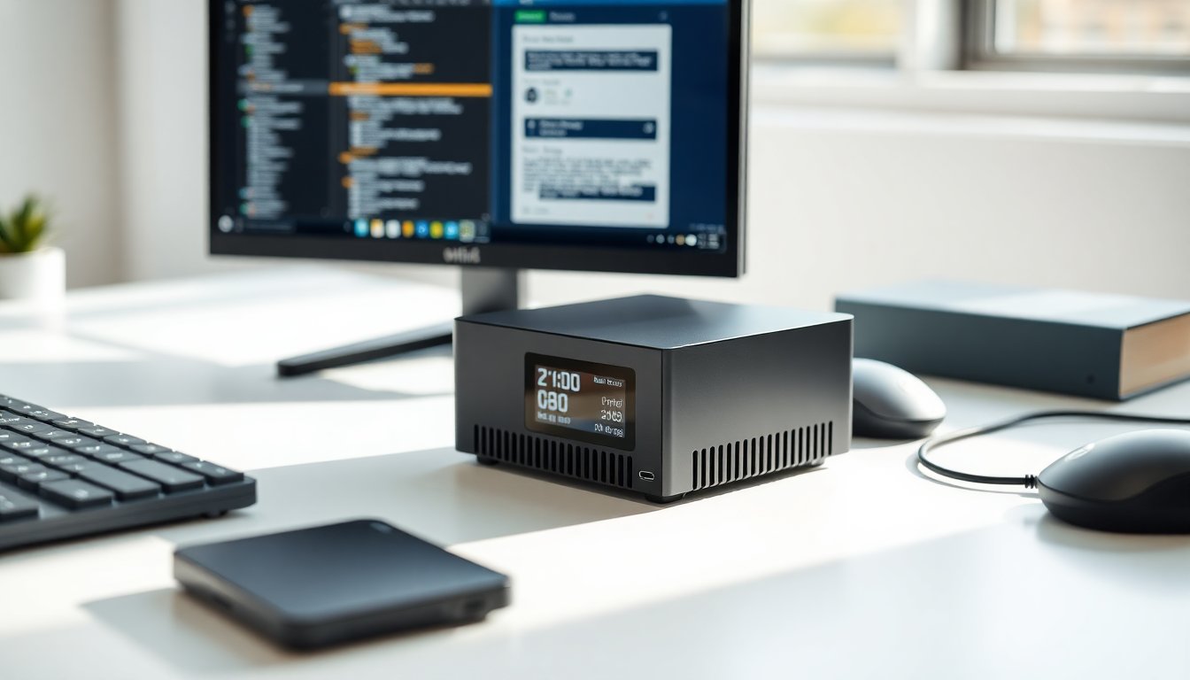 Descubre el mini PC TexHoo ZHR: Especificaciones y características impresionantes