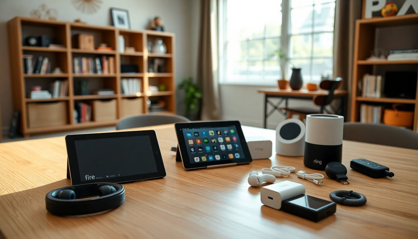 Descuentos Imperdibles en Tablets Fire, Timbres Ring y Más